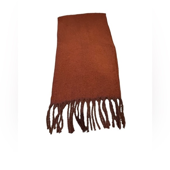 Urban Outfitters Deep Red Fringe Unisex One Size - Picture 6 of 13
